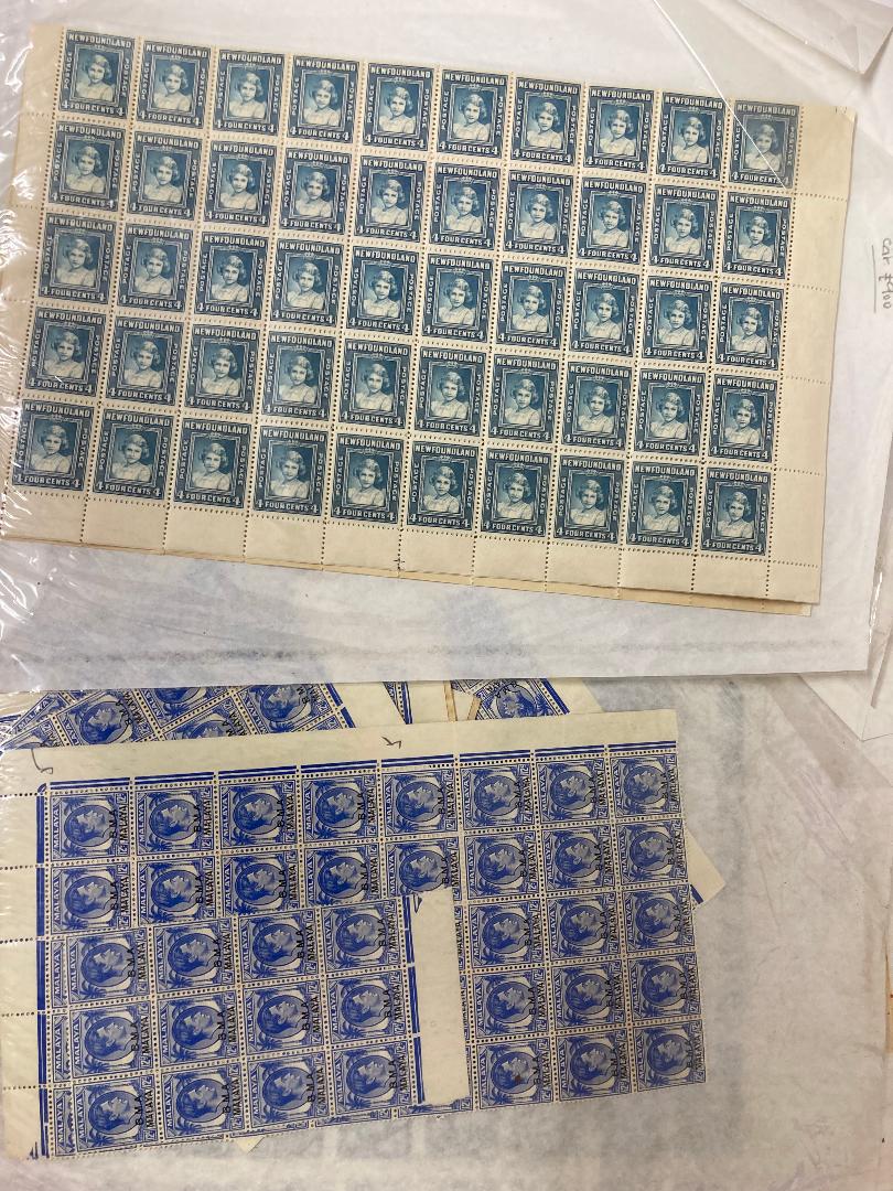 STAMPS BRITISH COMMONWEALTH Duplicated unmounted mint stock of blocks and part sheets mostly GVI - Image 3 of 3