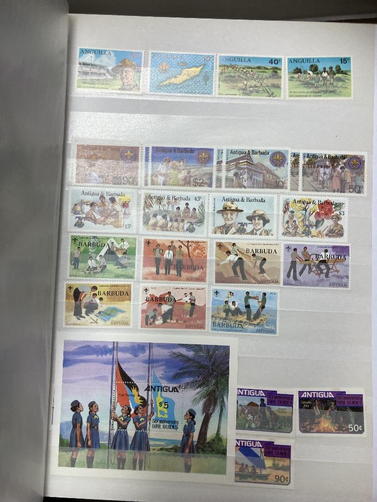 STAMPS SCOUTS & SCOUTING, a comprehensive world collection on scouting housed in three stockbooks. - Image 4 of 4