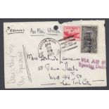 POSTAL HISTORY AIRMAIL 1952 Air Mail special delivery envelope from Boston to New York,