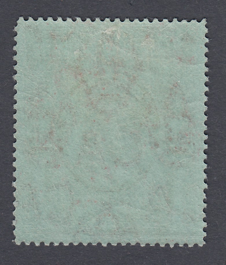 STAMPS FALKLANDS 1914 10/- Red-Green, - Image 2 of 2