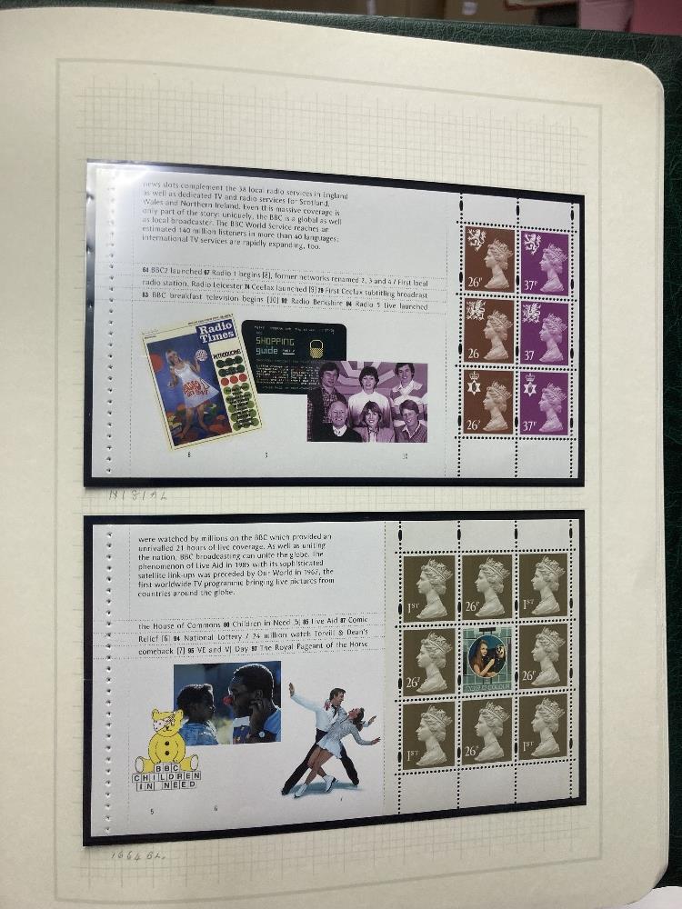 STAMPS GREAT BRITAIN Five albums of mint stamps including Smiler Sheets, - Image 4 of 8