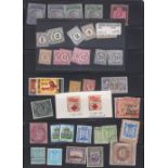 STAMPS BRITISH COMMONWEALTH Various singles and sets on hagner pages etc.