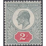 STAMPS GREAT BRITAIN 1904 2d Grey Green and Deep Carmine Red (Unlisted shade),