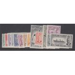 STAMPS FALKLANDS 1952 lightly mounted mint set of 14 SG 172-185 Cat £180