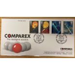 FIRST DAY COVER 1991 Computer Innovation COMPAREX Official Arlington cover,