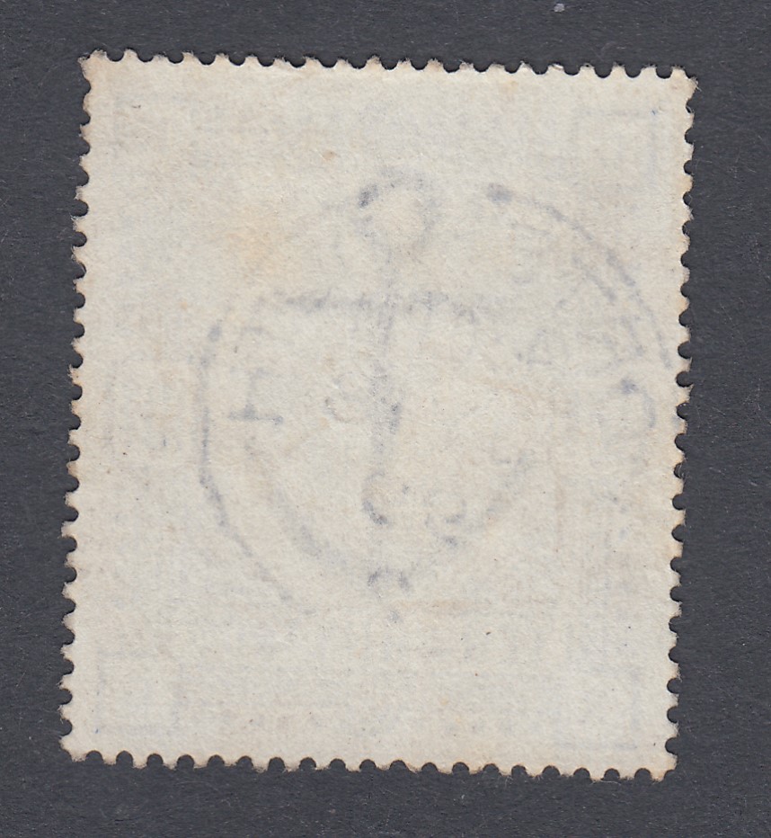 STAMPS GREAT BRITAIN 1883 10/- ultramarine (KD) fine used example, light ironed crease, - Image 2 of 2