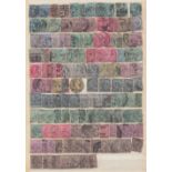 STAMPS BRITISH COMMONWEALTH mainly used in blue stockbook, Malaya, Singapore, Norfolk Islands,