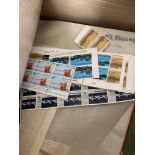 STAMPS NEW ZEALAND Unmounted mint stock of mostly decimal commems in eight sheet folders (plus some
