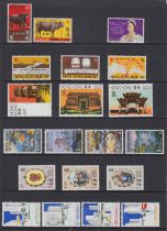 STAMPS HONG KONG QEII unmounted mint on stock pages,