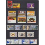 STAMPS HONG KONG QEII unmounted mint on stock pages,