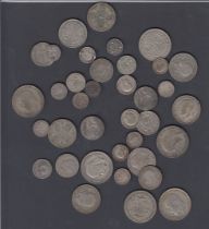 COINS Small batch of early silver coins