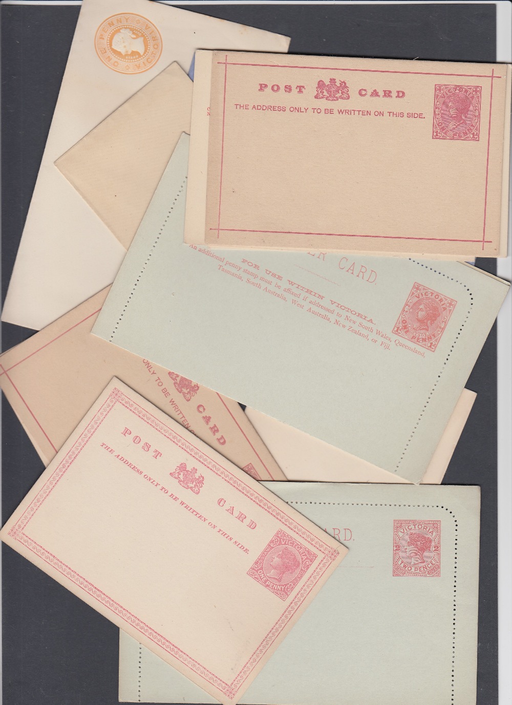 POSTAL HISTORY AUSTRALIA, VICTORIA, a se