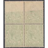 STAMPS GREAT BRITAIN 1912 1/2d Deep Gree