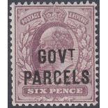 STAMPS GREAT BRITAIN 1902 6d Pale Purple