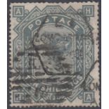 STAMPS GREAT BRITAIN 1867 10/- Greenish Grey lette