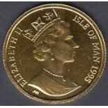 COINS : 1995 IOM 1/20 oz Gold Coin