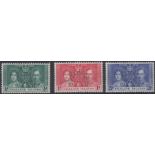 STAMPS FALKLANDS 1937 Coronation set Specimen perf