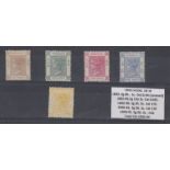 STAMPS HONG KONG 1863-1901 QV mint selection incl