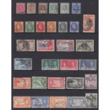 STAMPS CAYMAN ISLANDS Fine used collection on stoc