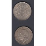 COINS : 1935 and 1953 Coronation Crowns