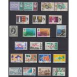 STAMPS GIBRALTAR Unmounted mint selection on 14 st
