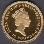 COINS : 1994 £10 Gold Proof coin 3.412g, in specia