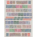 STAMPS GREAT BRITAIN GVI accumulation of defins an