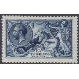 STAMPS GREAT BRITAIN 1913 10/- Indigo Blue. A supe