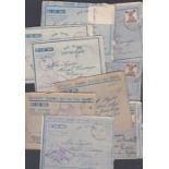 STAMPS Postal History INDIA, correspondence WWII R