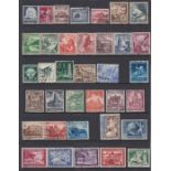 STAMPS GERMANY Fine used collection in red ring bi