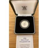 COINS : 1994 £2 Silver Proof coin commemorating th
