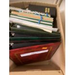 STAMPS : Glory box of albums and part collections