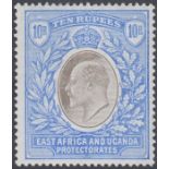 STAMPS EAST AFRICA & UGANDA-1903-04 10r Grey & Ult