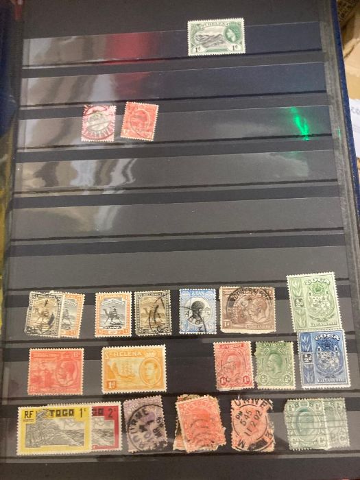 STAMPS : Mixed box of albums and collections mint - Image 2 of 3