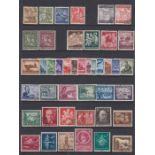 STAMPS GERMANY Used selection, many complete sets