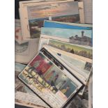 Postcards : Selection of World cards , useful batch, some better German spotted (76)