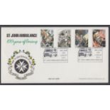 Stamps First day cover, 1987 St Johns Ambulance official cover