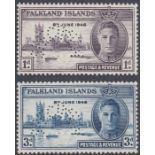 STAMPS FALKLANDS 1946 Victory unmounted mint SPECI