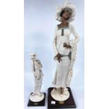 A Guiseppe Armani Florence figure "Tracy" female dressed in 1920's clothing (head re-glued) 46cm,