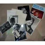 Classical Music Artists:  a group of black & white photographs, some signed