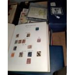 GB:  a collection in loose leaf album; 5 collectors' packs of stamps, 1970's etc.