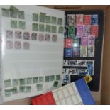 An album of GB stamps.