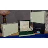 Three prestige watch boxes