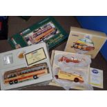 Corgi Classic model buses, 1:50 scale limited editions with certificates: A Yelloway Rochdale