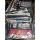 A large selection of Great Britain stamp presentation packs