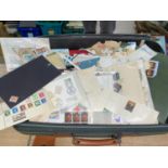 A large selection of stamps in albums & loose.