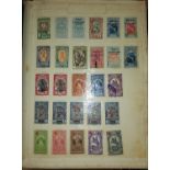 A World collection of stamps in 2 Portland albums, including GB & Commonwealth GV - GVI