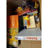 A Large selection of boxed vintage and later board games (no guarantee if complete)
