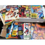 Various 1980's British published Spider-Man comics