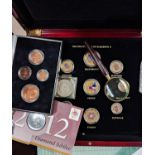 A boxed set 'The Changing Face of Britain's Coinage - Golden Edition', The London Mint; a set of pre
